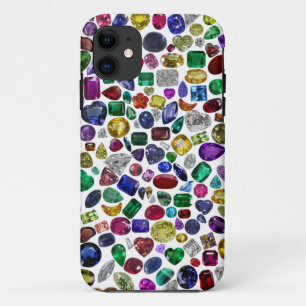 Colourful Gemstone & Diamond Pattern Case-Mate iPhone Case