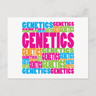 Colourful Genetics Postcard