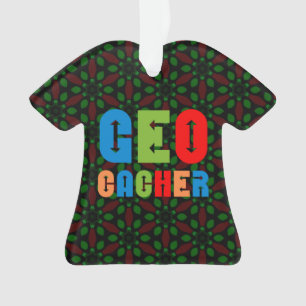 Colourful Geocacher Arrows Ornament