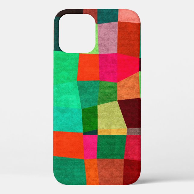 Colourful Geometric: Abstract Seamless Texture Case-Mate iPhone Case (Back)