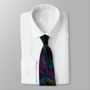 Colourful Geometric Abstract Tie