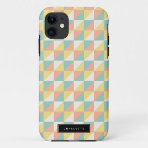 Colourful Geometric Abstract Triangle Modern Case-Mate iPhone Case
