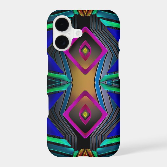 Colourful Geometric Design (Back)