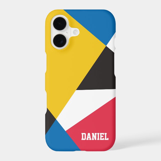 Colourful Geometric Design (Back)