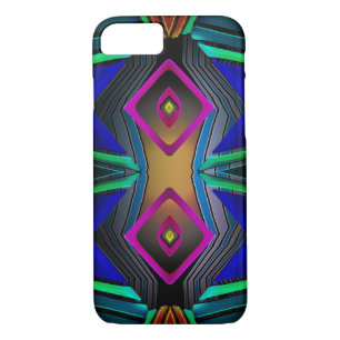 Colourful Geometric Design iPhone 8/7 Case