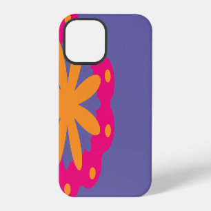 Colourful Geometric Flower Design iPhone 12 Pro Case