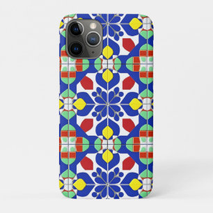 Colourful Geometric Inspired Floral Pattern Case-Mate iPhone Case