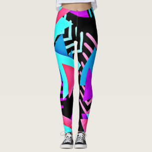 Colourful Geometric Leggings