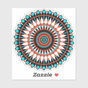 Colourful Geometric Mandala Art-46456