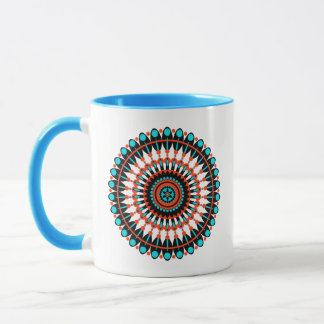 Colourful Geometric Mandala Art-46456 Mug