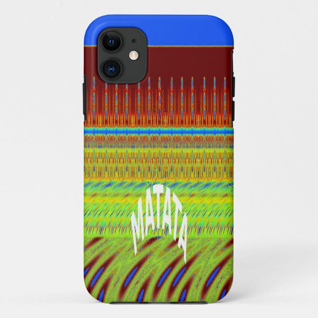 Colourful Geometric Motif Art Print Case-Mate iPhone Case (Back)
