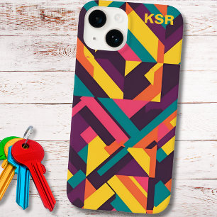 Colourful Geometric Pattern Case-Mate iPhone 14 Case