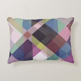 Colourful Geometric Pattern Decorative Cushion