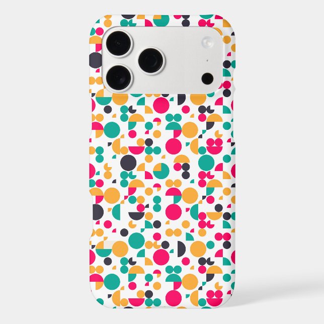 Colourful geometric pattern design (Back)