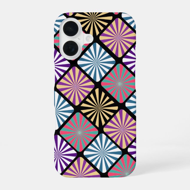 Colourful Geometric pattern iPhone / iPad case (Back)