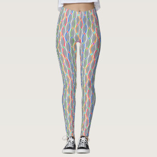 Colourful geometric pattern. leggings