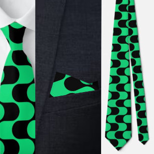 Colourful Geometric Pattern          Tie