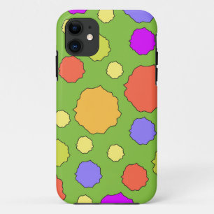 Colourful Geometric Retro Funky Circle I phone cas Case-Mate iPhone Case