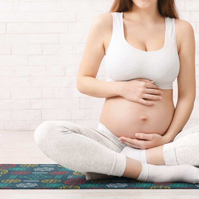 colourful geometric scandinavian yoga mat (Creator Uploaded)