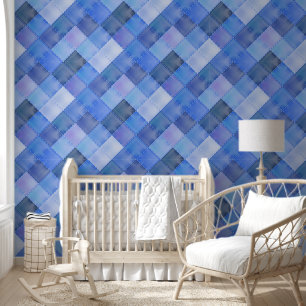 Colourful geometric shapes pattern 41 wallpaper