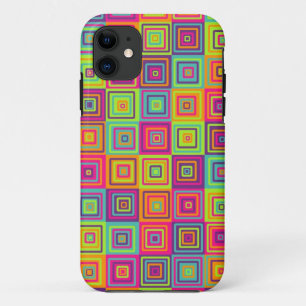 Colourful Geometric Squares Case-Mate iPhone Case