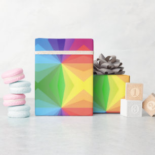 Colourful Geometric Wrapping Paper