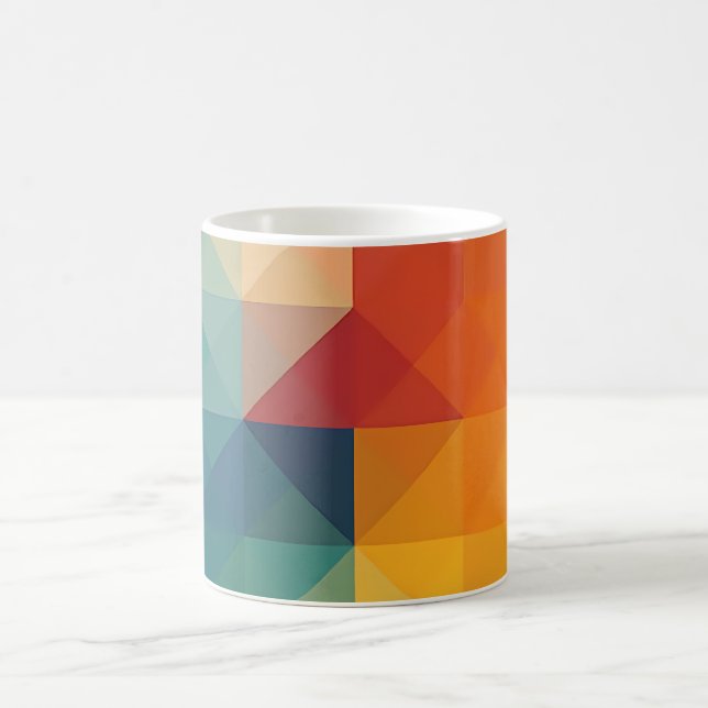 Colourful Geometry Coffee Mug (Center)