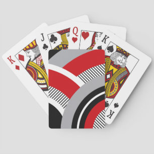 Colourful geometry playing cards