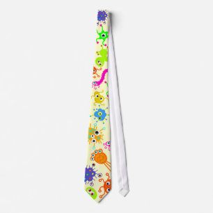 Colourful Germs Tie