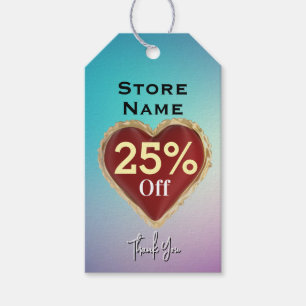 Colourful  gift tags
