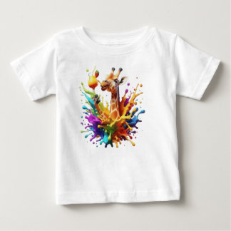 colourful giraffe baby T-Shirt