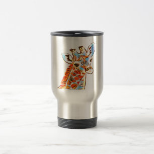 Colourful giraffe Mug