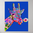 Colourful Giraffe Sunflower