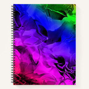 Colourful Girly Modern Chic Stylish Notebook