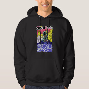 Colourful Give Me Some Space Astronaut Man Woman Hoodie