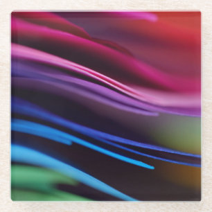 Colourful - Glass Coaster