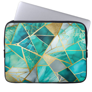Colourful Glass Mosaic Art Laptop Case