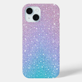 Colourful glitter  iPhone 15 case