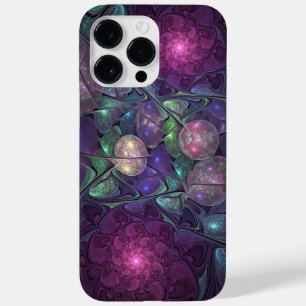 Colourful Glittering Modern Abstract Fractal Art Case-Mate iPhone 14 Pro Max Case