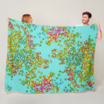 Colourful Glittery Confetti Fleece Blanket<br><div class="desc">Colourful Glittery Confetti</div>