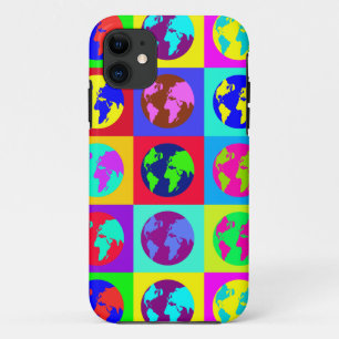 Colourful Globes iPhone 11 Case