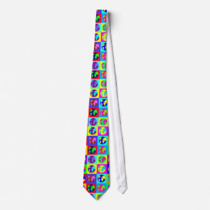Colourful Globes Tie