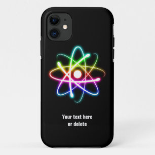 Colourful Glow Atom Symbol Case-Mate iPhone Case
