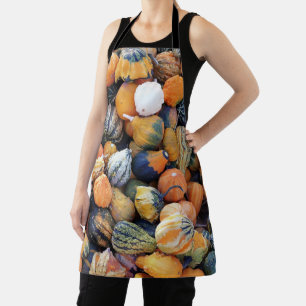 Colourful Gourds A Apron