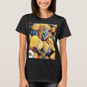 Colourful Gourds Close Up T-Shirt