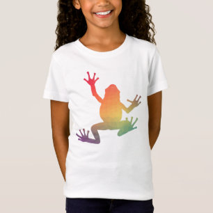 Colourful Gradient Frog Lover Gifts T-Shirt