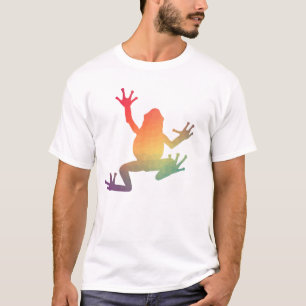 Colourful Gradient Frog Lover Gifts T-Shirt