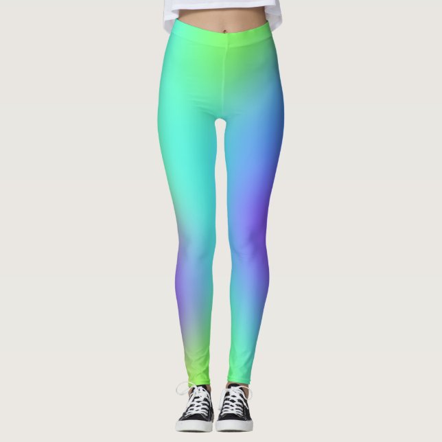 Colourful Gradient Leggings (Front)