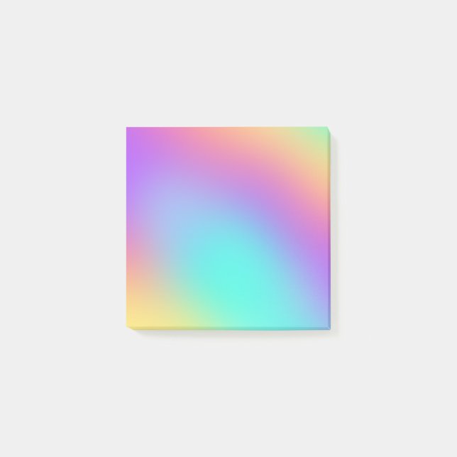 Colourful Gradient Notes (Front)