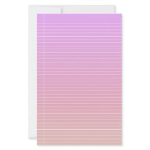 Colourful Gradient Stationery Paper
